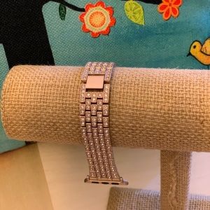 Apple watch Jewelry Bling Diamond Rhinestone Replacement Metal Strap 38mm